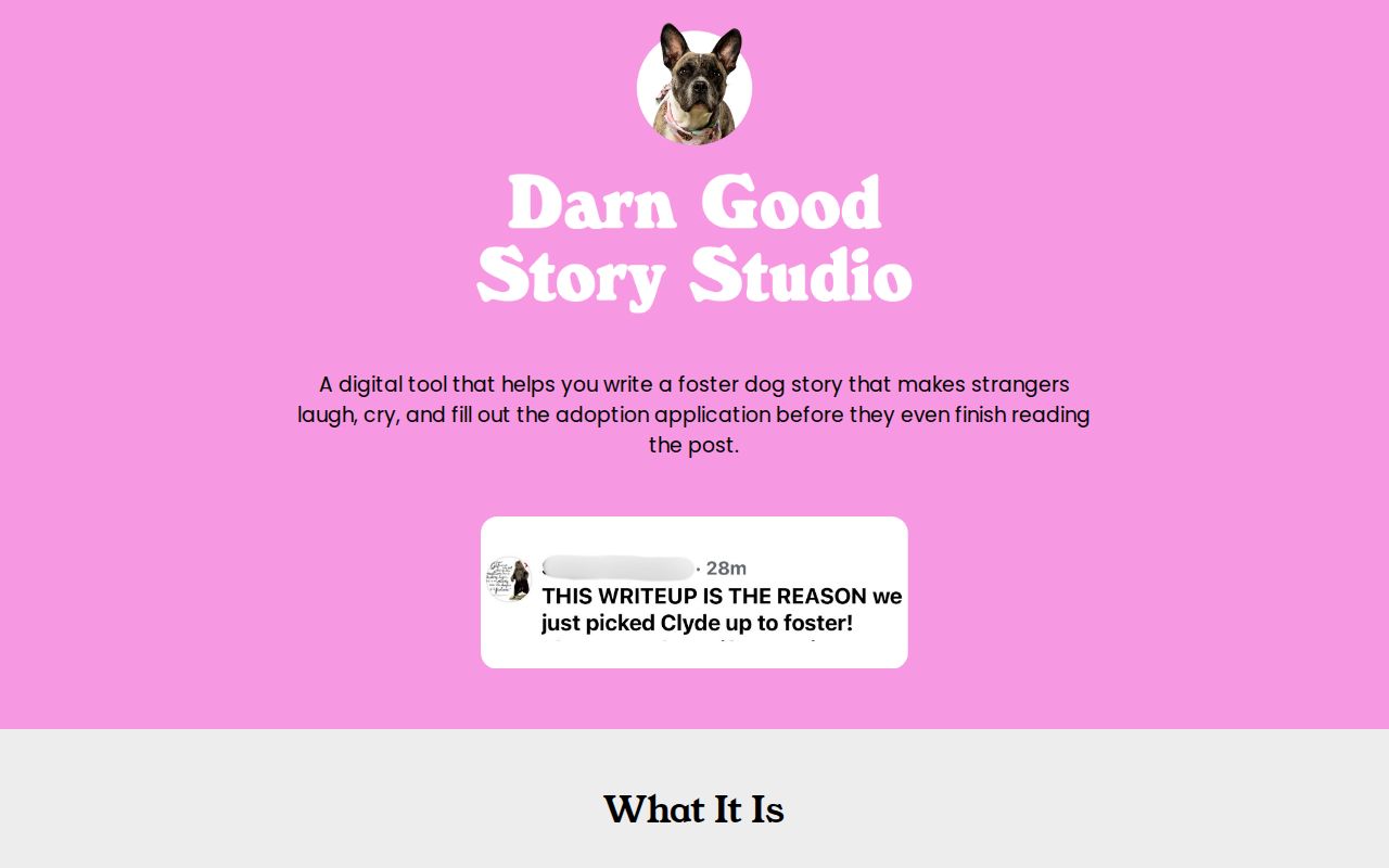 Darn Good Story Studio